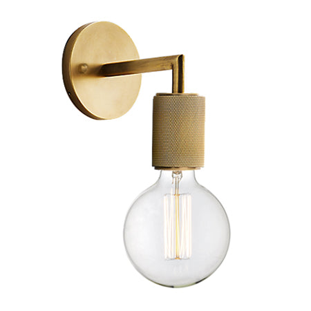 Apliqué metal bronce 17x17 cm E27 -LGAP0055