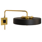 Apliqué metal bronce negro Ø35x31 cm 3 luces G9 - LGAP0062