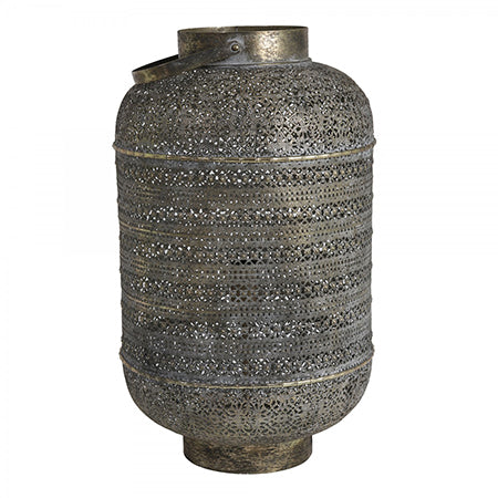 Lámpara sobremesa metal oro café Ø 37x64 cm E27 - LLLS0068