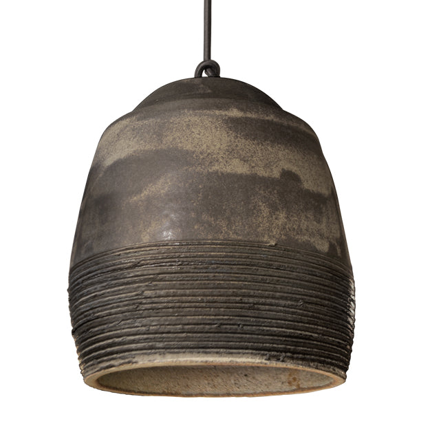 Lámpara colgante cerámica gres  E27 - A pedido