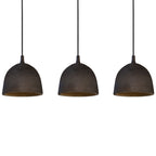 Lámpara colgante cerámica gres 3 luces E27 - A pedido - CKLC0010