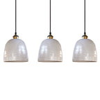 Lámpara colgante cerámica gres 3 luces E27 - A pedido