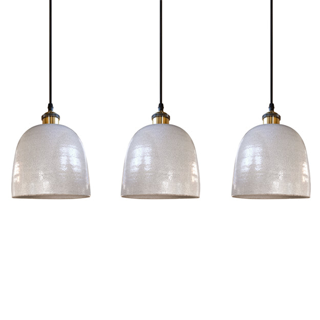 Lámpara colgante cerámica gres 3 luces E27 - A pedido