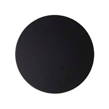 Cargar imagen en el visor de la galería, Apliqué metal negro luz indirecta eclipse Ø 18 cm LED 12W - TOAP0019
