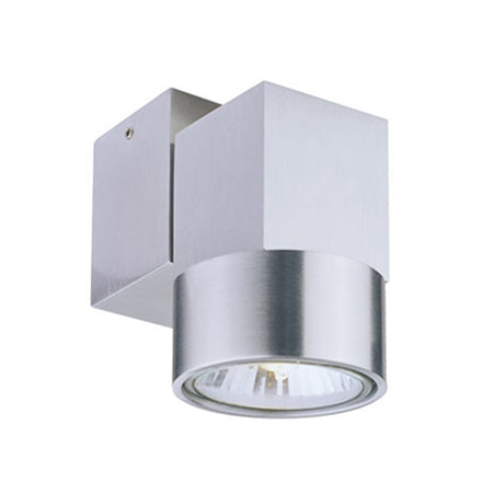 Foco sobrepuesto muro o techo aluminio Ø 5,7x9,5 cm GU10 - LZFO0002