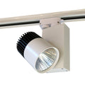 Foco riel aluminio blanco Ø 10x12 cm LED 30W - MUFO0017