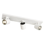 Foco aluminio blanco 3 luces 47,7 cm GU10 - PHRE0011