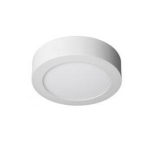 Plafón aluminio blanco Ø12 cm LED 6W - BEPL0001