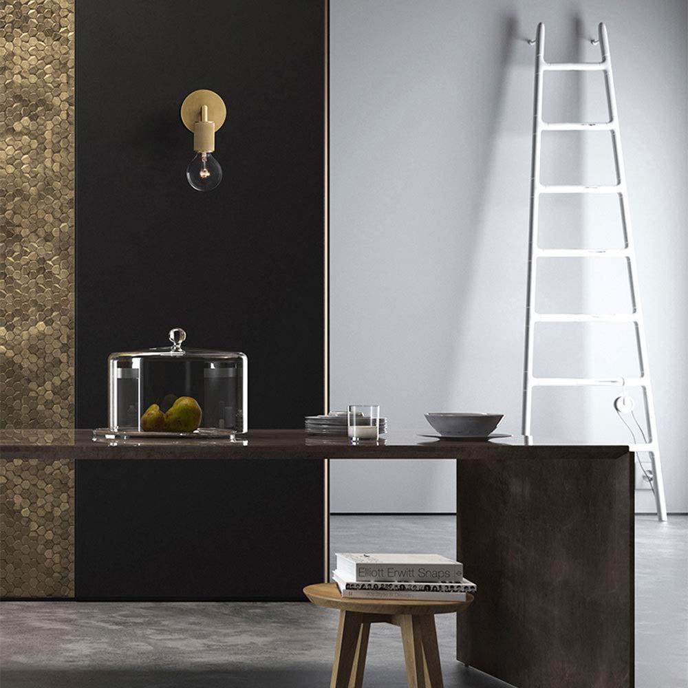 Apliqué metal bronce 17x17 cm E27 -LGAP0055