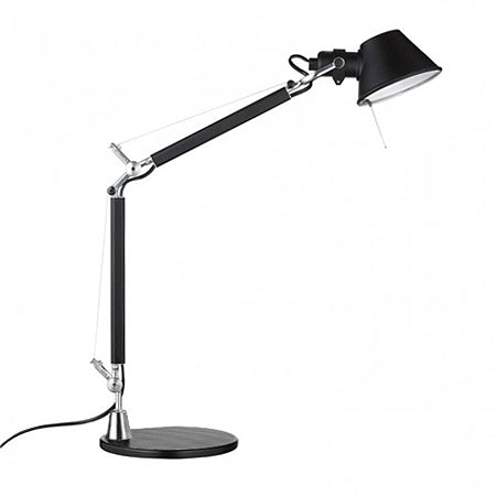 Lámpara sobremesa metal articulado negro E14 - LGLS0046