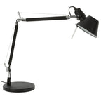 Lámpara sobremesa metal articulado negro E27 - LGLS0022