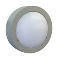 Foco aluminio gris Ø9x2x9 cm 12W LED - LDFO0027