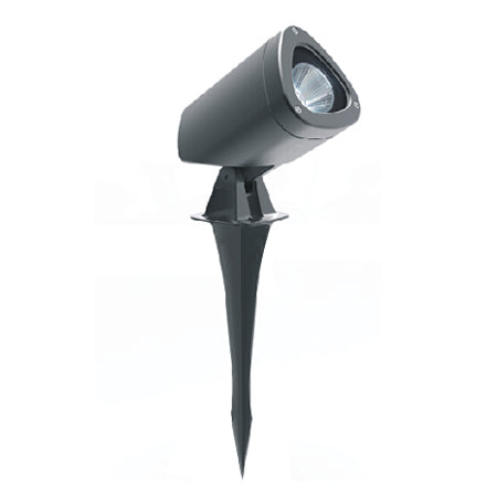 Estaca para jardín gris oscuro exterior LED 6W - EPES0001