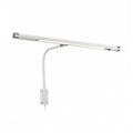 Alumbracuadro metal blanco 43,5 cm LED 9W