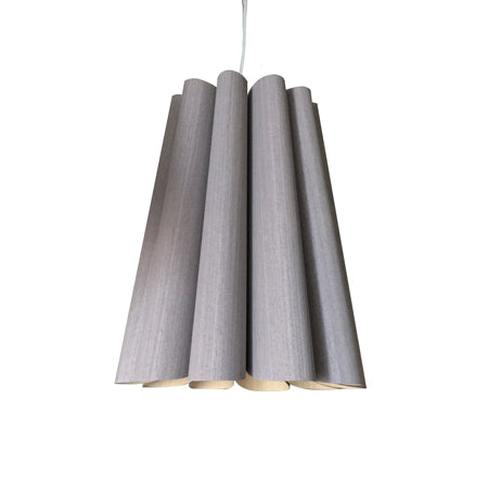 Lámpara colgante madera gris Ø 39 cm E27 - A pedido