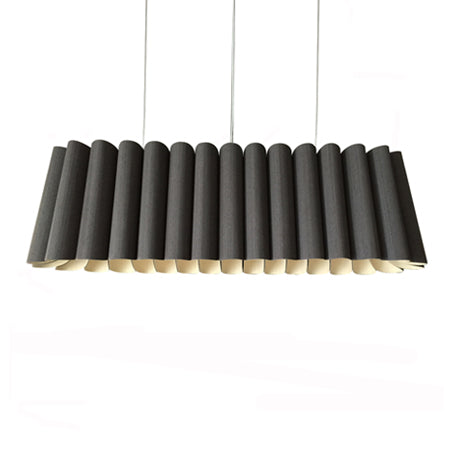 Lámpara colgante madera gris 1,160 cm E27 - A pedido - WPLC0020