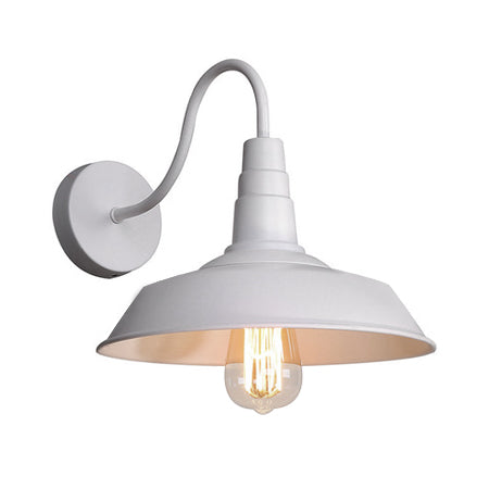 Apliqué metal blanco mate Ø25x33,5x24 cm E27 - KKAP0015