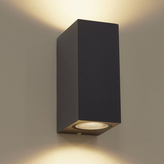 Foco negro bidireccional LED integrado 2x5W - ANFO0002