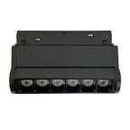 Foco metal negro para riel magnético LED 6W - ARFO0015