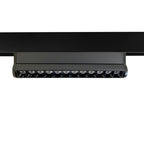 Foco metal negro para riel magnético LED 12W - ARFO0016