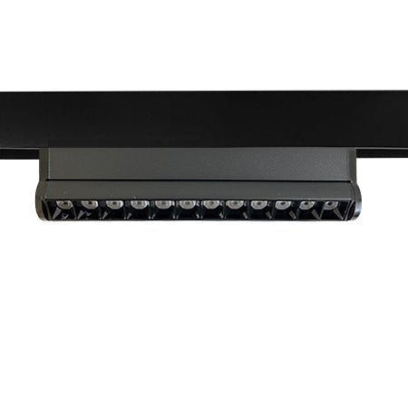Foco metal negro para riel magnético LED 12W - ARFO0016