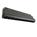 Foco metal negro para riel magnético LED 12W - ARFO0016