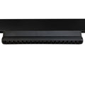 Foco metal negro para riel magnético LED 18W - ARFO0017