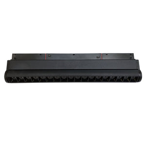 Foco metal negro para riel magnético LED 18W - ARFO0017