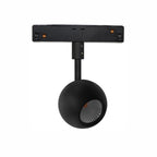 Foco metal negro para riel magnético LED 8,5W - ARFO0023