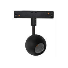 Cargar imagen en el visor de la galería, Foco metal negro para riel magnético LED 8,5W - ARFO0023
