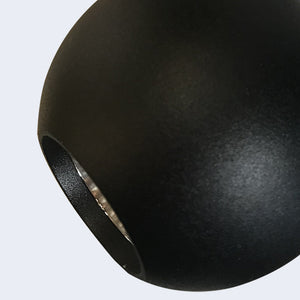 Foco metal negro para riel magnético LED 8,5W - ARFO0023