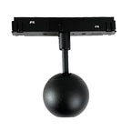 Foco metal negro para riel magnético LED 4,5W - ARFO0024