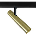 Foco riel magnético aluminio color oro LED 4,5W - ARFO0026
