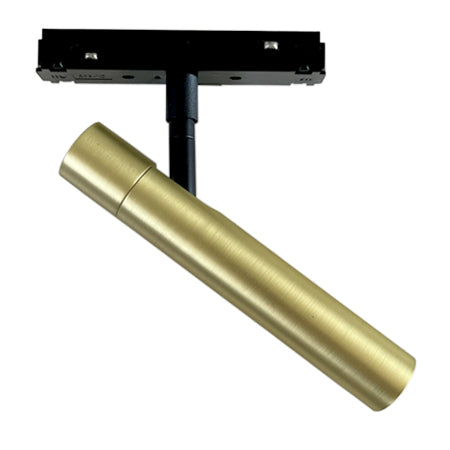 Foco riel magnético aluminio color oro LED 4,5W - ARFO0026