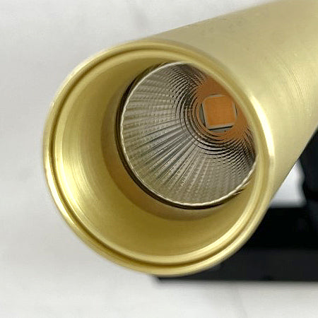 Foco riel magnético aluminio color oro LED 4,5W - ARFO0026