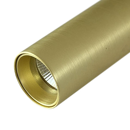 Foco riel magnético aluminio color oro LED 4,5W - ARFO0026
