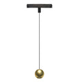 Lámpara colgante para riel magnético aluminio bronce Ø8x1,56 cm LED 8.5W - ARLC0013