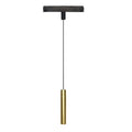 Lámpara colgante para riel magnético aluminio bronce Ø2,8x1,60 cm LED 4.5W - ARLC0017