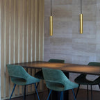 Lámpara colgante para riel magnético aluminio bronce Ø2,8x1,60 cm LED 4.5W - ARLC0017