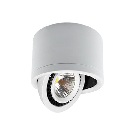 Foco sobrepuesto blanco basculante LED 7W - BEFO0007