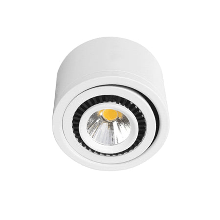 Foco sobrepuesto blanco basculante LED 7W - BEFO0007