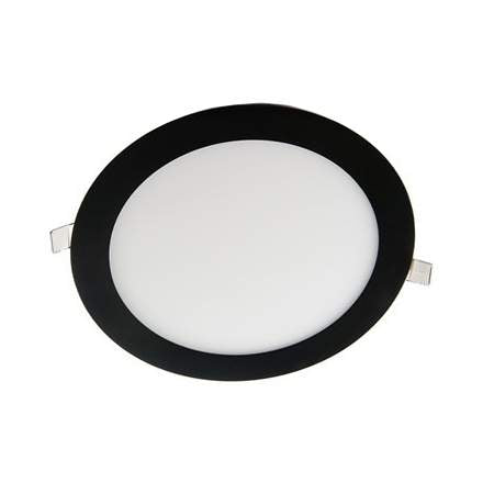 Foco negro embutido LED 12W - BEFO0022