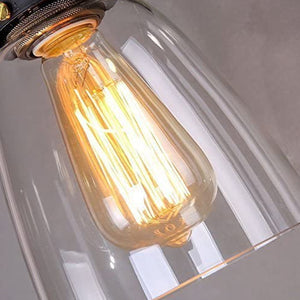 Lámpara colgante vidrio E27 - BRLC0019
