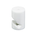 Soporte blanco con enganche V para cable eléctrico - CASO0002