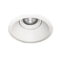 Foco embutido retraído basculante aluminio blanco Ø 105 cm GU10 - CEFO0015
