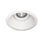Foco embutido retraído basculante aluminio blanco Ø 105 cm GU10 - CEFO0015