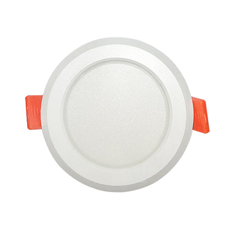 Foco embutido blanco PVC y aluminio Ø8,2 cm LED 3W - CHFO0001