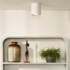 Foco metal blanco Ø9,5x12,5 cm GU10 -CLFO0007