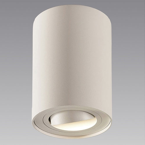 Foco metal blanco Ø9,5x12,5 cm GU10 -CLFO0007