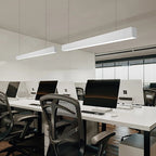 Lámpara colgante lineal blanco largo 1,69 mt. LED 27W - CXLC0013